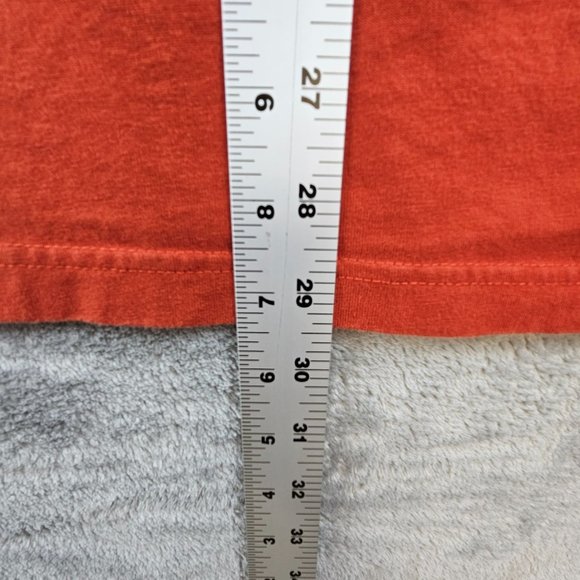 L.L. Bean Shirt Men's XXLT Traditional Fit Red Casual Crewneck Soft Comfortable - Picture 5 of 7